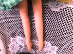 ballerina cloth doll legs